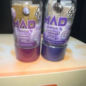 MAD MINIS PRE ROLLS 2.5G (MIXED FLAVORS)